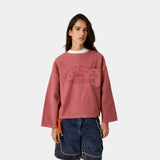 Pocket Clay Reverse Crewneck Sweatshirts Eme Studios