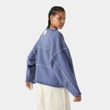 Thrill Crown Blue Reverse Crewneck Sweatshirts Eme Studios