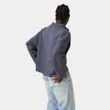 Playtime Ombre Blue Polo Crewneck Sweatshirts Eme Studios
