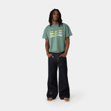 WCC Wreath Green Oversized Tee T-shirts Eme Studios