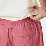 Marbe Salmon Striped Pants Pants Eme Studios