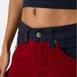 Dual Cherry Denim Shorts Shorts Eme Studios