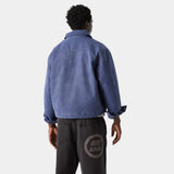 Wake Straight Navy Coat Outerwear eme