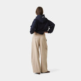 Inteal Navy Oversized Hoodie Hoodies Eme Studios