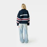 Bachatas Navy Polo Crewneck Sweatshirts Eme Studios