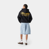 Signal Black Oversized Hoodie Hoodies eme