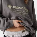 Institution Laurel Oversized Crewneck Sweatshirts eme