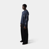 Crown Navy Long Sleeve T-shirts eme