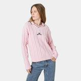 Pivot Cotton Candy Knit Polo Knitwear Eme Studios