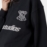 Peak Shadow Half Zip Sweatshirts Eme Studios