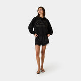 Cord Black Oversized Hoodie Hoodies Eme Studios