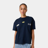 Ikko Navy Oversized Tee T-shirts Eme Studios