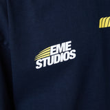 Ikko Navy Oversized Tee T-shirts Eme Studios