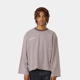 Cedar Fawn Striped Long Sleeve T-shirts Eme Studios