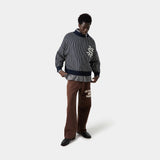 Badge Navy Stripes Knit Sweater Knitwear eme