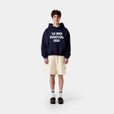 Inside Out Navy Oversized Hoodie Hoodies eme