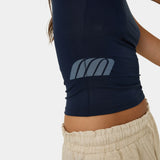 Dist Boat Navy Tee Woman T-Shirts Eme Studios