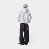 Intel Heather Grey Full Zip Hoodies Eme Studios