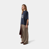 Crown Navy Oversized Tee T-shirts eme