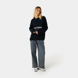 Master Navy Knit Sweater Knitwear eme