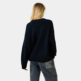 Master Navy Knit Sweater Knitwear eme
