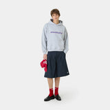 Box Heather Grey Oversized Hoodie Hoodies eme