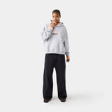 Due Heather Grey Oversized Hoodie Hoodies eme