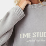 Master Grey Knit Sweater Knitwear eme