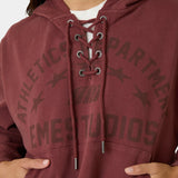 Cord Cabernet Oversized Hoodie Hoodies Eme Studios