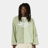 Roguish Green Striped Long Sleeve T-shirts eme
