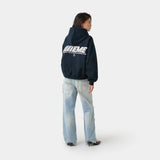 Peyas Navy Oversized Hoodie Hoodies Eme Studios