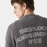 Collective Grey Knit Sweater Knitwear eme