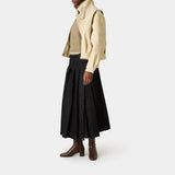 Kate Raw Denim Skirt Woman Pants Eme Studios