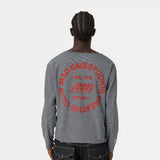 Rhodes Navy Long Sleeve T-shirts Eme Studios