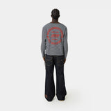 Rhodes Navy Long Sleeve T-shirts Eme Studios