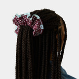 Isabella Burgundy Scrunchie Woman Accessories Eme Studios