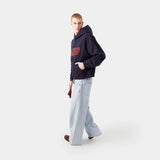Plog Navy Oversized Oversized Hoodie Hoodies eme
