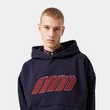Plog Navy Oversized Oversized Hoodie Hoodies eme
