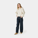 Sade Off Sand Reverse Crewneck Sweatshirts Eme Studios