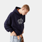 Mufasa Navy Oversized Hoodie Hoodies eme
