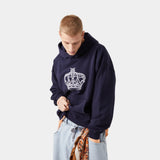 Mufasa Navy Oversized Hoodie Hoodies eme