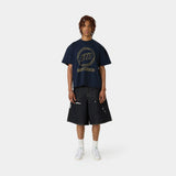 Contour Navy Oversized Tee T-shirts Eme Studios