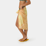 Bossa Peach Sarong Woman Accessories Eme Studios