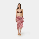 Salines Rose Sarong Woman Accessories Eme Studios