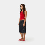 Riviera Raw Denim Shorts Shorts Eme Studios