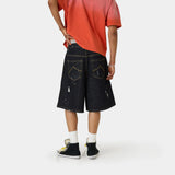 Riviera Raw Denim Shorts Shorts Eme Studios