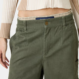 Wheel Olive CB Woman Pants Eme Studios