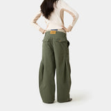 Wheel Olive CB Woman Pants Eme Studios