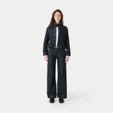 Moss Raw Denim Pants Woman Pants Eme Studios