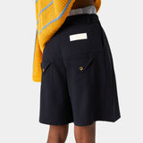 Refined Dark Navy Jorts Shorts eme